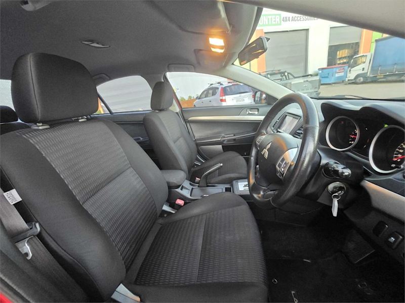 2012 Mitsubishi Lancer CJ MY12 ES Red 6 Speed Constant Variable Sedan62882739095425112