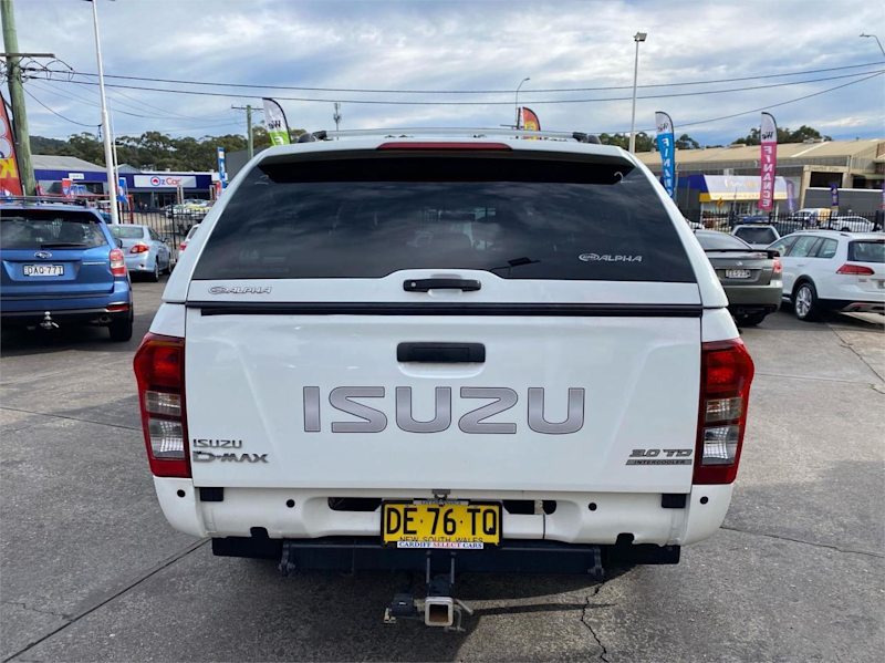 2015 Isuzu D-MAX TF MY15 SX (4x4) White 5 Speed Automatic Crew Cab Utility62934707662467113