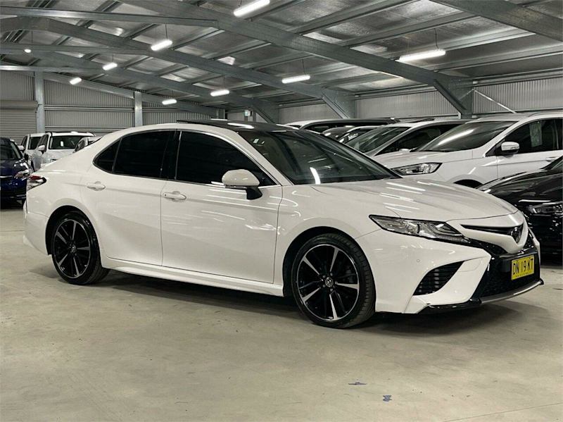2018 Toyota Camry ASV70R SX White 6 Speed Sports Automatic Sedan62939537424130113