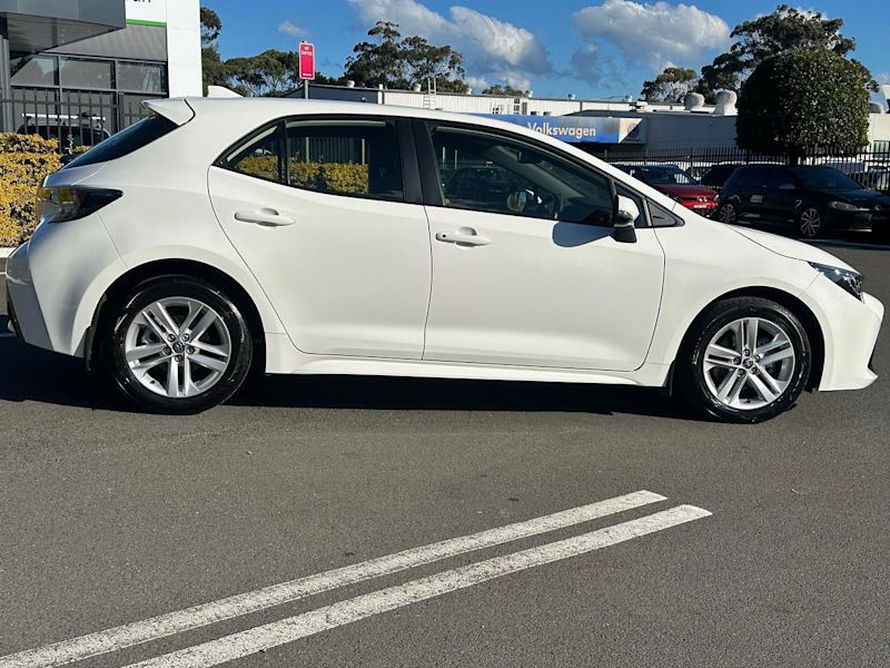 2020 Toyota Corolla Mzea12R Ascent Sport White 10 Speed Constant Variable Hatchback62882726727555113