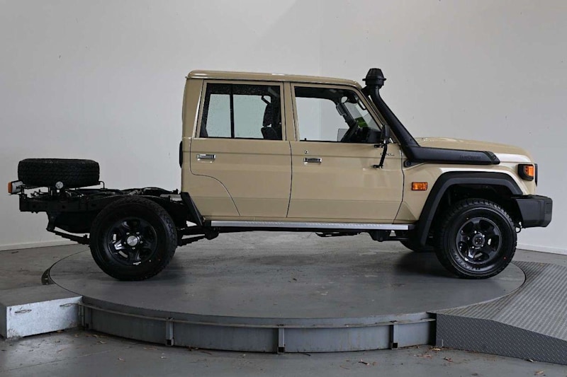 2023 Toyota Landcruiser VDJ79R GXL Sandy Taupe Manual Cab Chassis62936658343811112