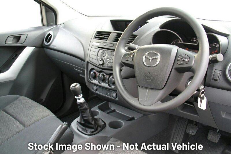 2013 Mazda BT-50 UP0YD1 XT 4x2 Black 6 Speed Manual Cab Chassis62934698645634113