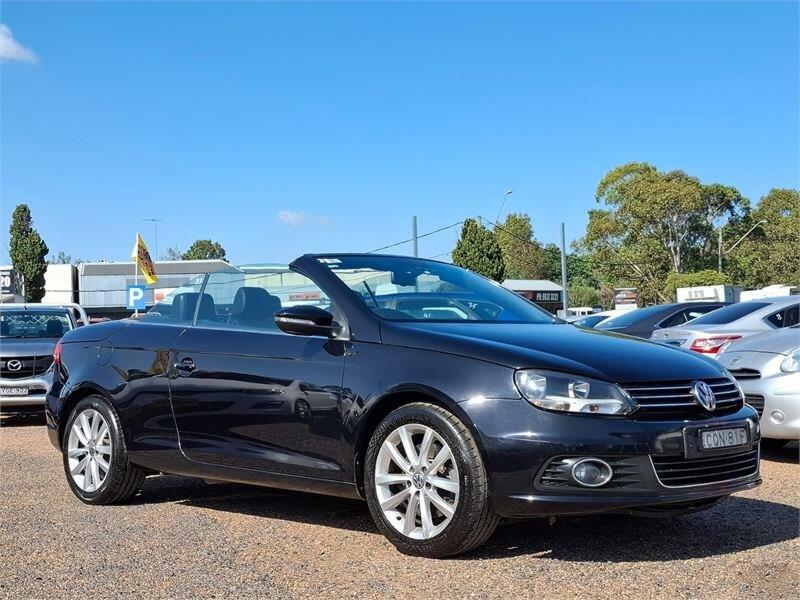 2013 Volkswagen EOS 1F MY14 103TDI DSG Black 6 Speed Sports Automatic Dual Clutch Convertible629346979539211121