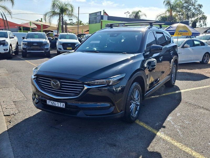 2018 Mazda CX-8 KG4W2A Sport SKYACTIV-Drive i-ACTIV AWD Black 6 Speed Sports Automatic Wagon62882771049473112