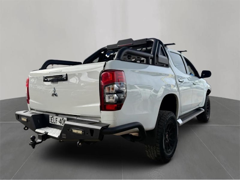 2019 Mitsubishi Triton MR GLX White 6 Speed Sports Automatic Utility62932713458307112
