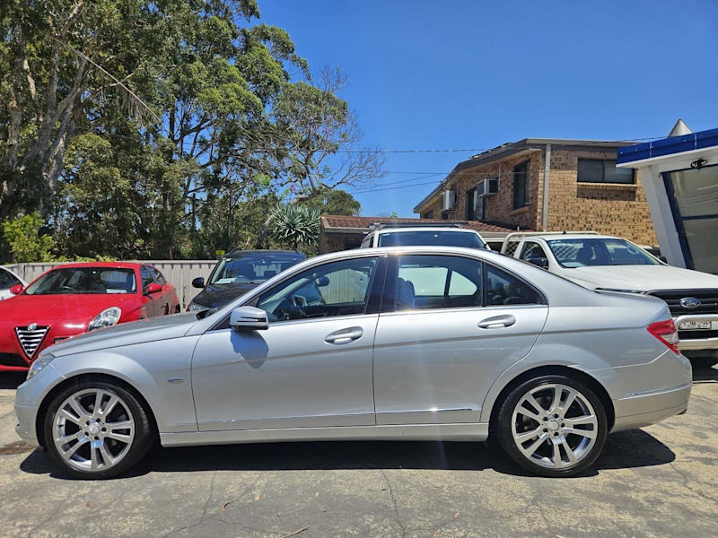 2010 Mercedes-Benz C250 W204 MY10 CGI Elegance Silver 5 Speed Automatic Tipshift Sedan62882729730819113