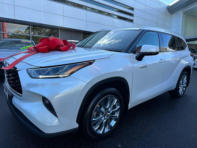 2022 Toyota Kluger Axuh78R Grande eFour White 6 Speed Constant Variable Wagon Hybrid62935691357441114