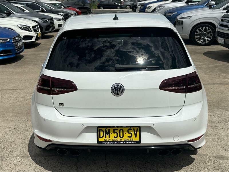 2014 Volkswagen Golf VII MY15 R DSG 4MOTION White 6 Speed Sports Automatic Dual Clutch Hatchback62934701968385114