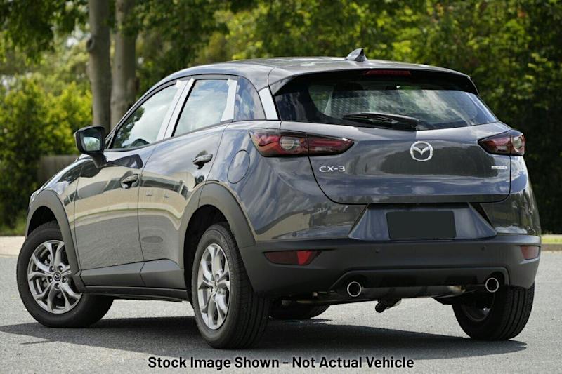 2025 Mazda CX-3 DK2W7A G20 SKYACTIV-Drive FWD Pure Machine Grey 6 Speed Sports Automatic Wagon62934695566593112