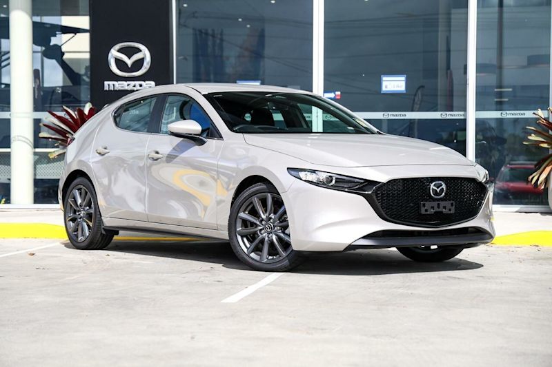 2025 Mazda 3 BP2H7A G20 SKYACTIV-Drive Evolve Platinum Quartz 6 Speed Sports Automatic Hatchback62882770046977110