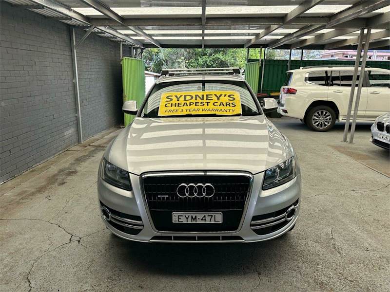 2009 Audi Q5 8R FSI S Tronic Quattro Silver 7 Speed Sports Automatic Dual Clutch Wagon62934700325121112