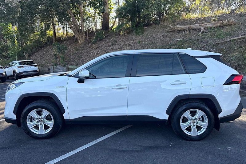 2020 Toyota RAV4 Axah54R GX eFour Glacier White 6 Speed Constant Variable Wagon Hybrid62939538336259114