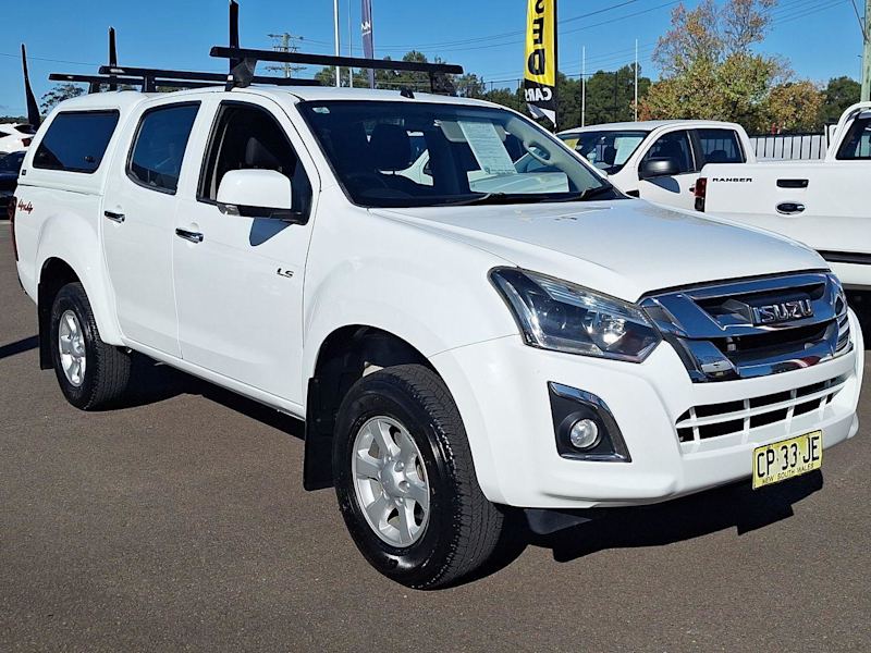 2017 Isuzu D-MAX MY17 LS-M Crew Cab White 6 Speed Sports Automatic Utility62882729283458110