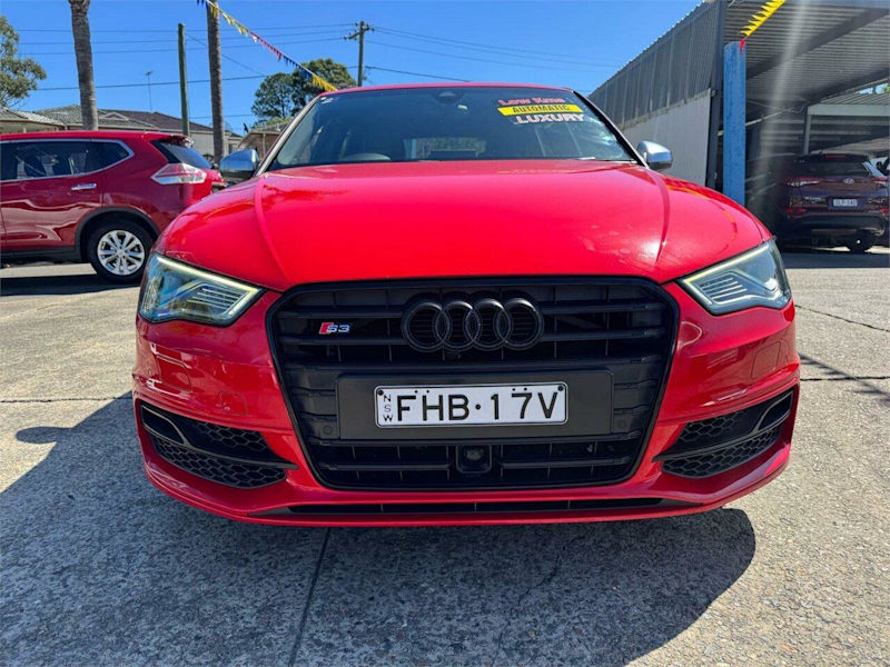 2014 Audi S3 8V MY15 Sportback S Tronic Quattro Red 6 Speed Sports Automatic Dual Clutch Hatchback62934704801795111