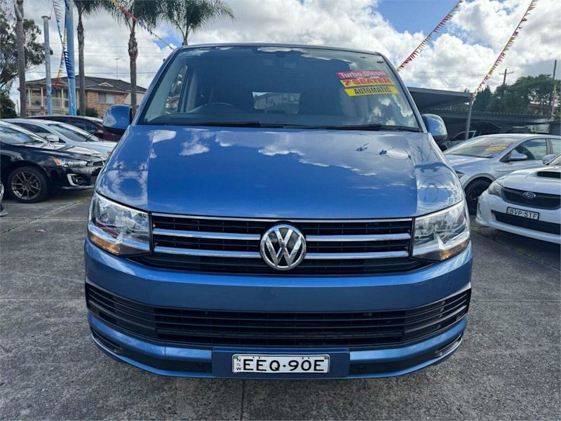 2019 Volkswagen Multivan T6 MY19 TDI340 SWB DSG Comfortline Blue 7 Speed62933708800130111