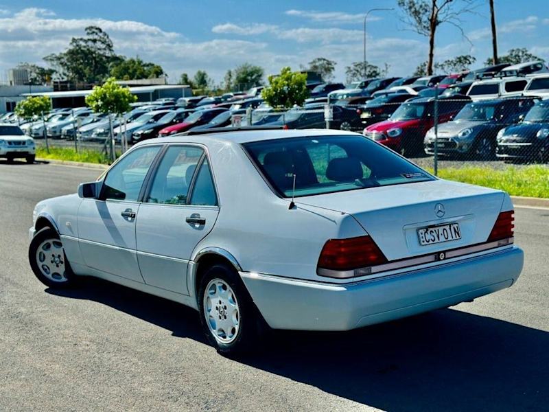 1995 Mercedes-Benz S320 W140 White 5 Speed Automatic Sedan62882737812610112