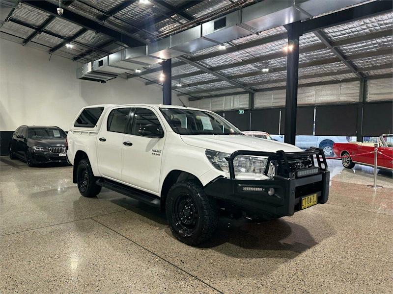 2019 Toyota Hilux GUN126R MY19 SR (4x4) White 6 Speed Automatic Double Cab Pick Up62935693392130110