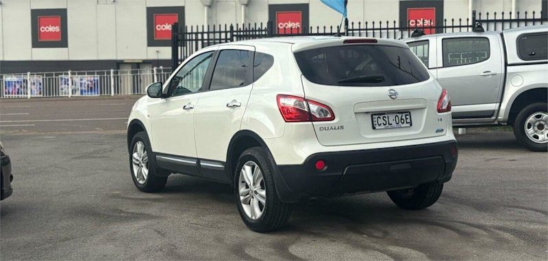 2013 Nissan Dualis J10 MY13 TS (4x2) White 6 Speed Manual Wagon62935690052993113