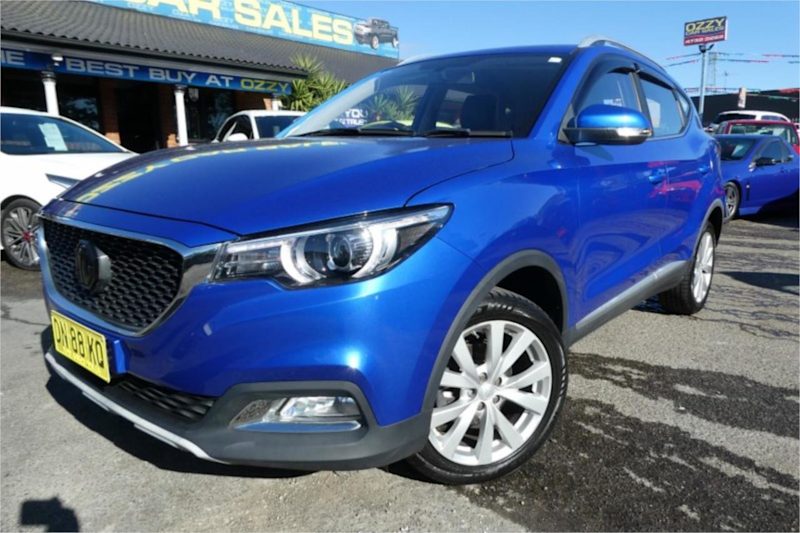 2020 MG ZS AZS1 MY21 Excite Blue 4 Speed Automatic Wagon62935692590210111