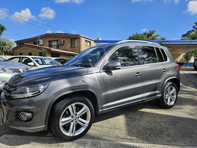 2015 Volkswagen Tiguan 5NC MY15 155 TSI R-Line (4x4) White 7 Speed Auto Direct Shift Wagon62882768267393114