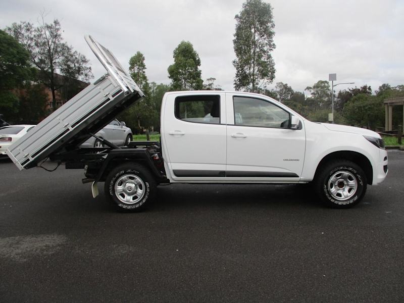 2018 Holden Colorado RG MY18 LS (4x2) White 6 Speed Automatic Crew Cab Chassis62935690756354114