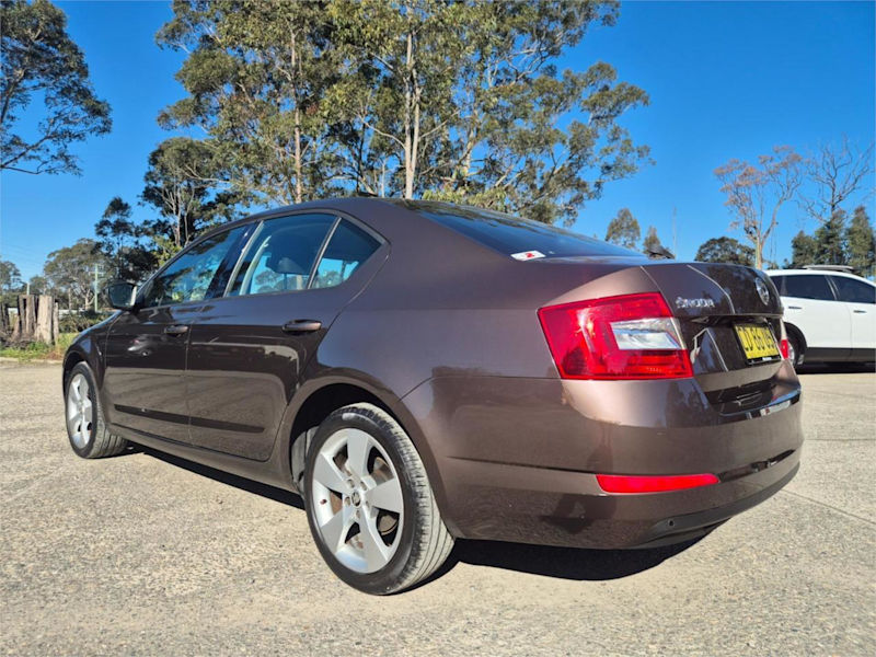 2014 Skoda Octavia NE MY14 Ambition Sedan DSG 103TSI Brown 7 Speed Sports Automatic Dual Clutch62935689918723112