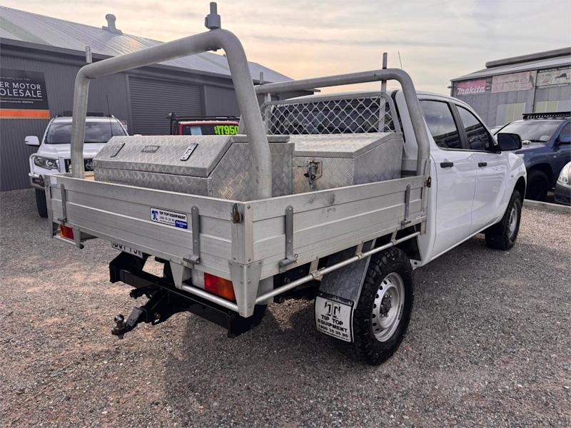 2017 Mazda BT-50 MY17 Update XT (4x4) White 6 Speed Manual Dual Cab Chassis62934702137603112