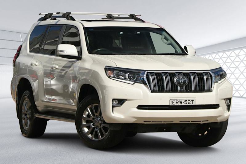 2019 Toyota Landcruiser Prado GDJ150R Kakadu White 6 Speed Sports Automatic Wagon62937625981314110