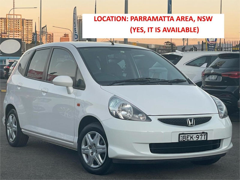 2007 Honda Jazz GD GLi White 1 Speed Constant Variable Hatchback62882729554178110
