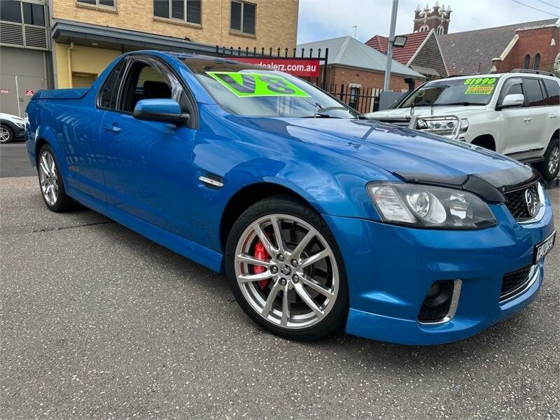 2012 Holden Commodore VE II MY12 SS-V Redline Edition Blue 6 Speed Manual Utility62935692344065114