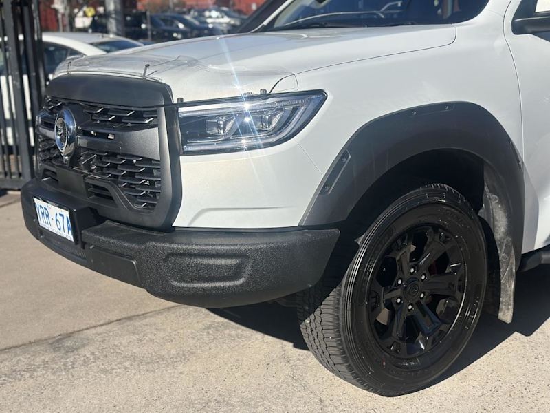 2024 GWM Ute Cannon-XSR (4x4) White 8 Speed Automatic Dual Cab Utility62937622974721114