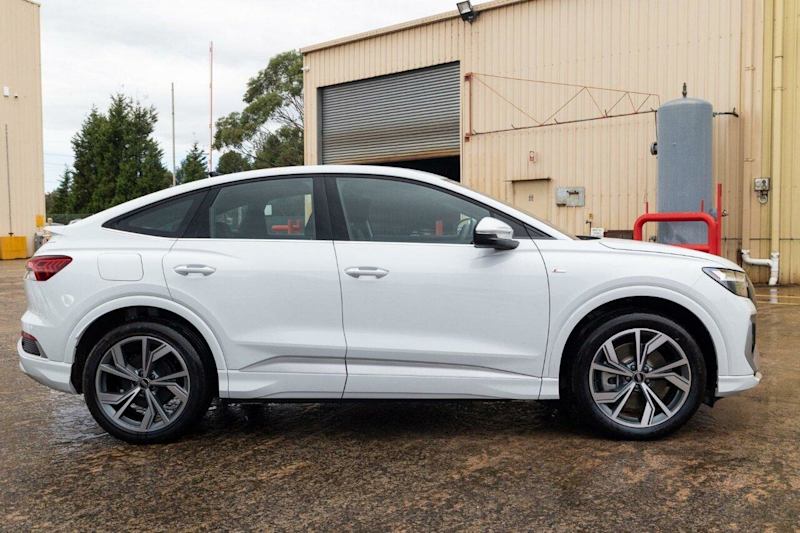 2025 Audi Q4 E-Tron F4 MY25 45 Sportback White 1 Speed Reduction Gear Wagon62882727175042114