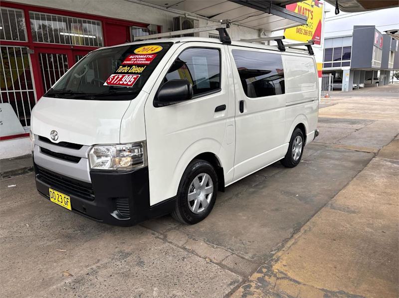 2014 Toyota HiAce KDH201R MY12 Upgrade LWB White 4 Speed Automatic Van62936661500162112