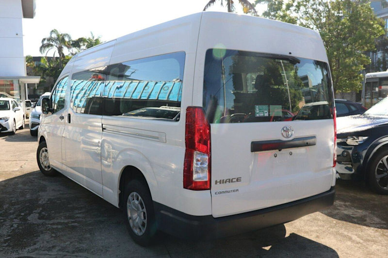 2019 Toyota HiAce GDH322R Commuter High Roof Super LWB French Vanilla 6 Speed Automatic Bus62933709571714112
