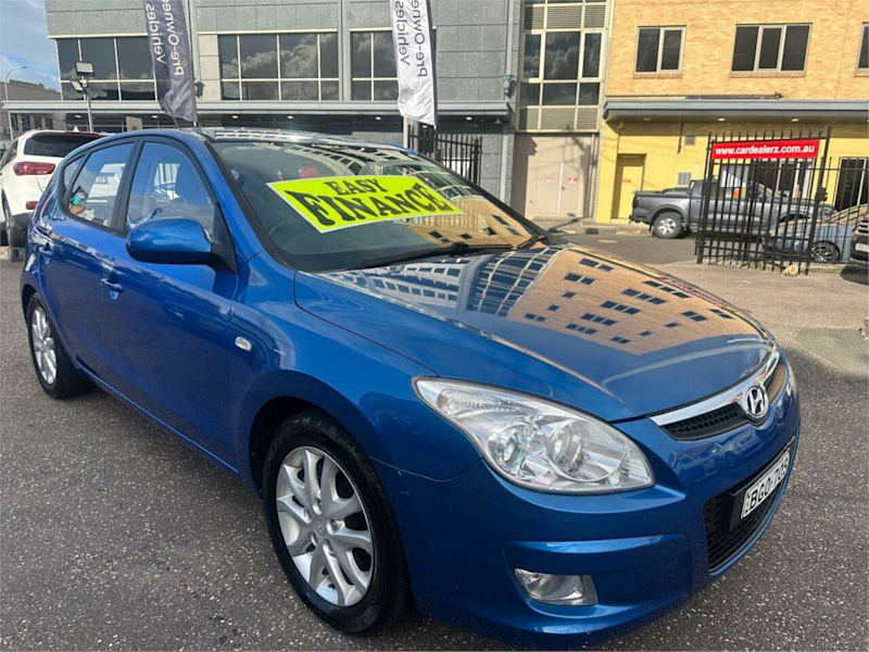 2008 Hyundai i30 FD SLX Blue 4 Speed Automatic Hatchback628827645894411111