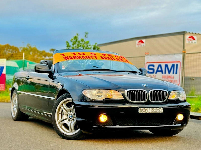 2004 BMW 330Ci E46 Black 5 Speed Automatic Steptronic Convertible62882768287618113