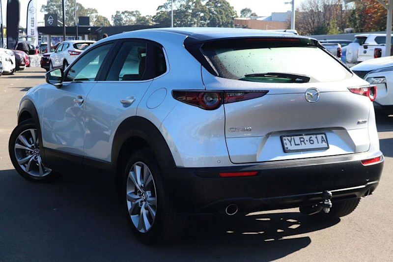 2021 Mazda CX-30 DM2W7A G20 SKYACTIV-Drive Evolve Silver, Chrome 6 Speed Sports Automatic Wagon62935693523201112