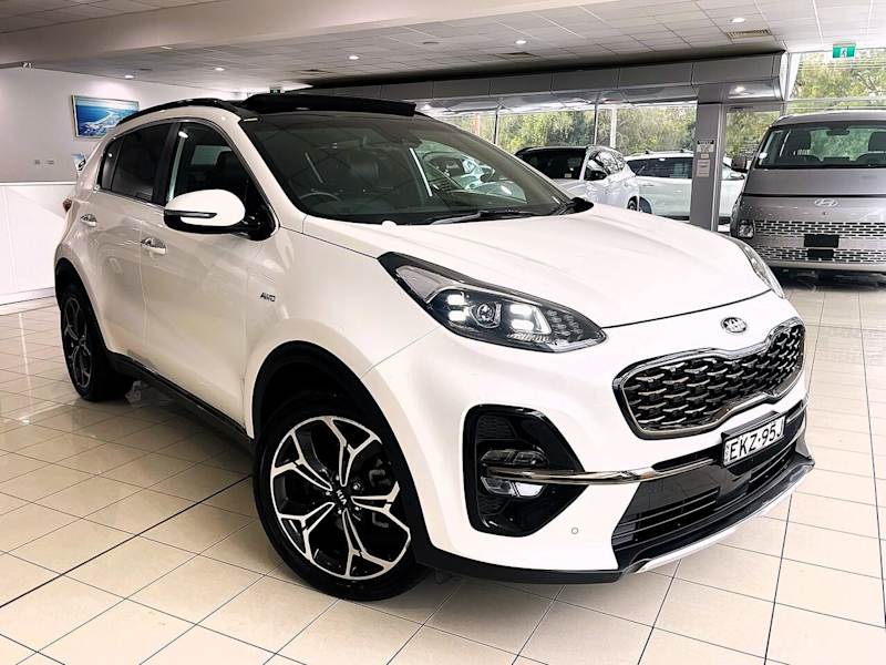 2020 Kia Sportage QL MY20 GT-Line (AWD) White 8 Speed Automatic Wagon62933712221185113