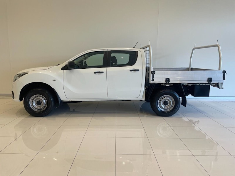 2019 Mazda BT-50 UR0YG1 XT 4x2 Hi-Rider Cool White 6 Speed Sports Automatic Cab Chassis62937625473923114