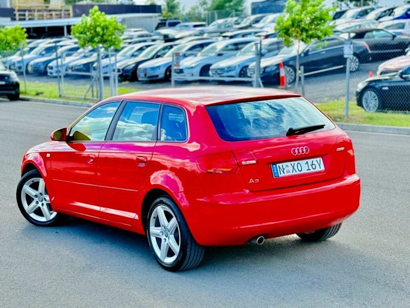 2006 Audi A3 8P Sportback 1.6 Attraction Red 6 Speed Automatic Tiptronic Hatchback62882767539074113