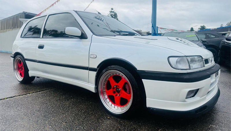1993 Nissan Pulsar RNN14 GTiR White 5 Speed Manual Hatchback62936662734082112