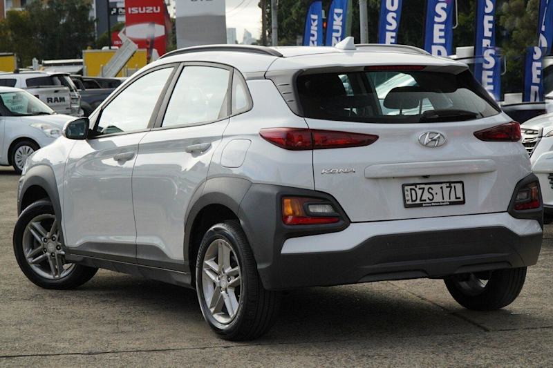 2018 Hyundai Kona OS.2 MY19 Active 2WD White 6 Speed Sports Automatic Wagon62932712912899112