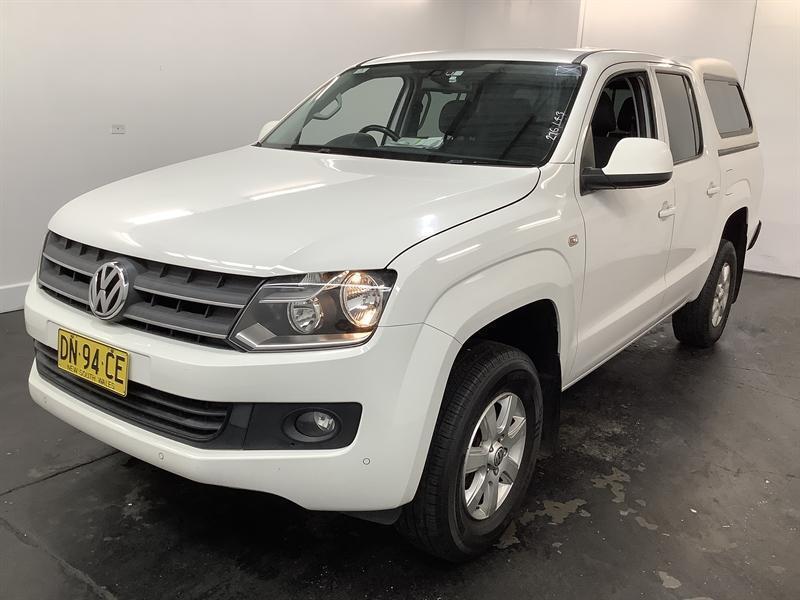 2013 Volkswagen Amarok 2H MY13 TDI400 Trendline (4x4) White 6 Speed Manual Dual Cab Utility62933709374210111
