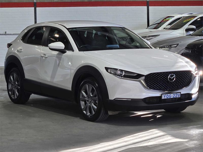 2022 Mazda CX-30 DM2W7A G20 SKYACTIV-Drive Evolve White 6 Speed Sports Automatic Wagon62939537731715114
