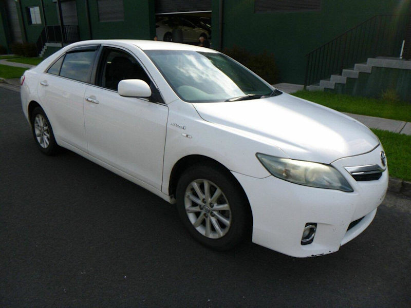 2011 Toyota Camry AHV40R Hybrid White 1 Speed Constant Variable Sedan Hybrid62882770009089115