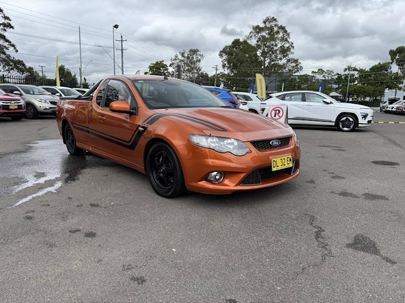 2011 Ford Falcon FG XR6 Ute Super Cab Limited Edition Orange 6 Speed Sports Automatic Utility62882771001601113