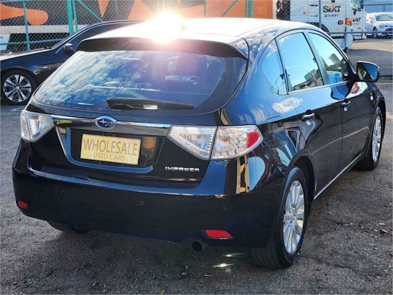 2009 Subaru Impreza G3 MY09 R Black Sports Automatic Hatchback62933712979843112