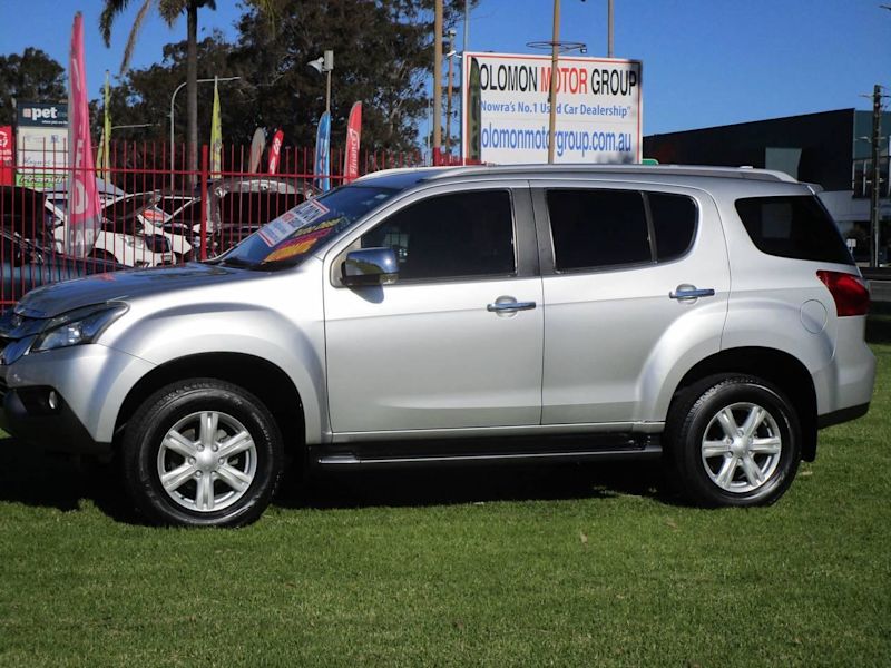 2016 Isuzu MU-X UC MY15 LS-T (4x2) Silver 5 Speed Automatic Wagon62939538536577112