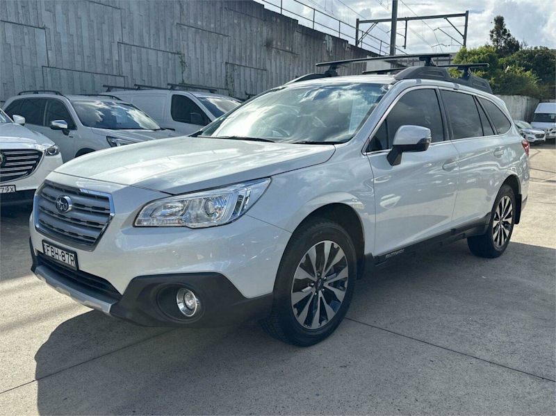 2017 Subaru Outback B6A MY17 2.5i CVT AWD White 6 Speed Constant Variable Wagon62936663232002112