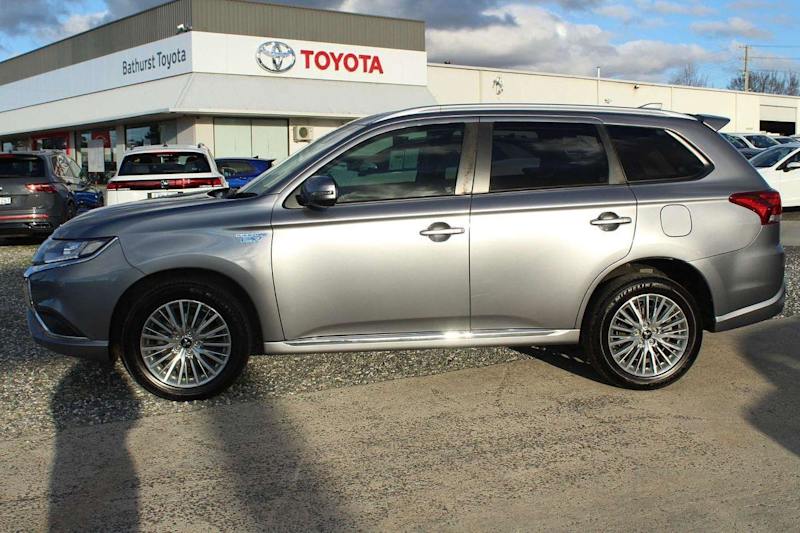 2019 Mitsubishi Outlander ZL MY19 PHEV AWD ES ADAS Grey 1 Speed Automatic Wagon Hybrid62936656250883113